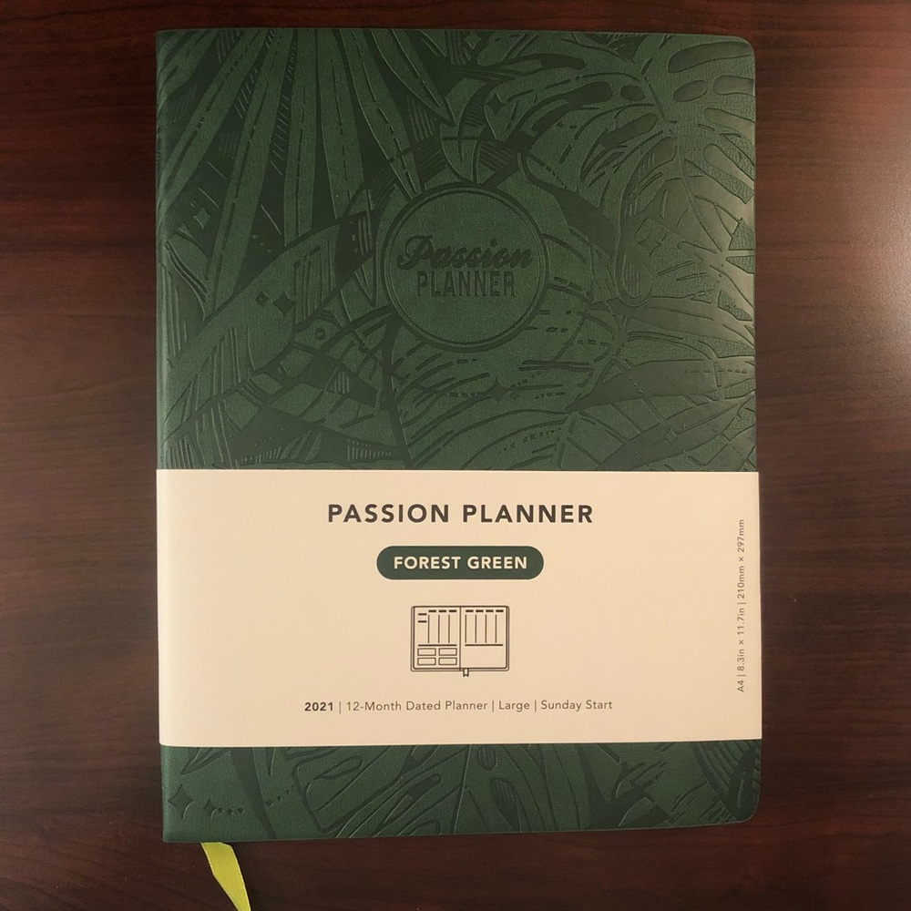 NEW 2021 Passion Planner